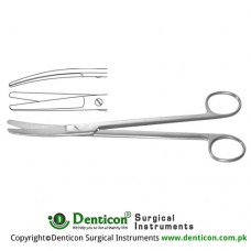 Wertheim Gynecological Scissor Curved Stainless Steel, 20 cm - 8"